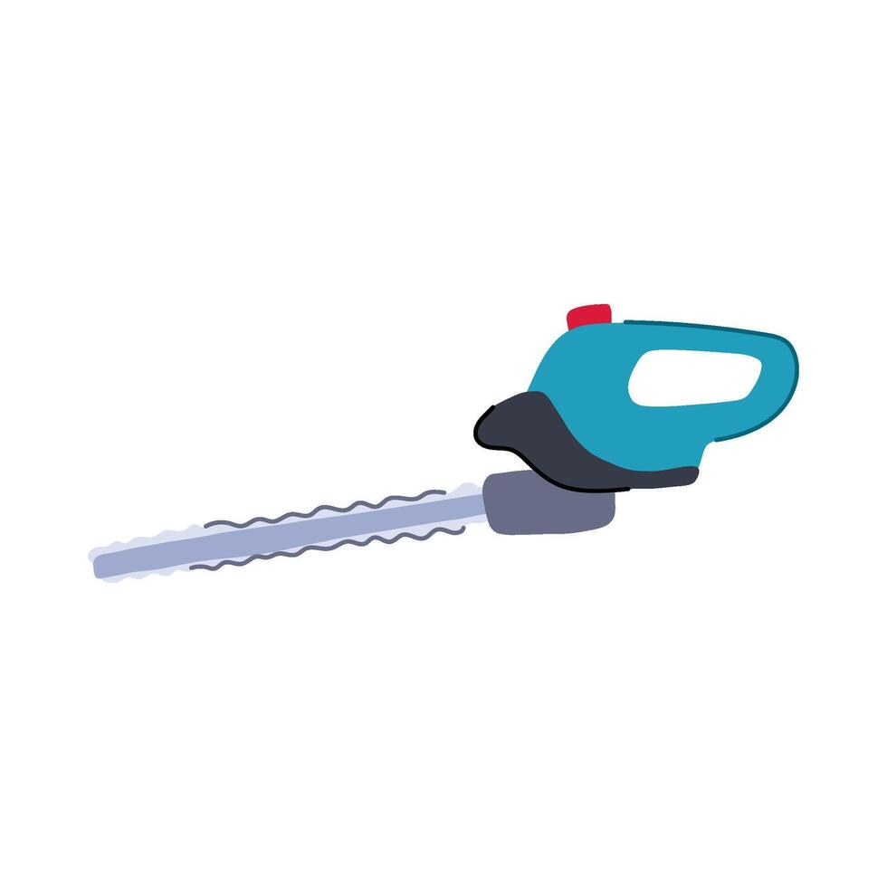 lopper tree trimmer cartoon illustration vector