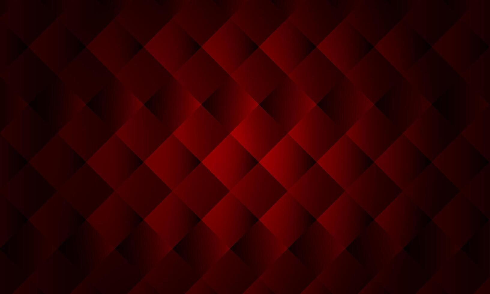 square mosaic on dark red background. geometric grid square pattern. vector