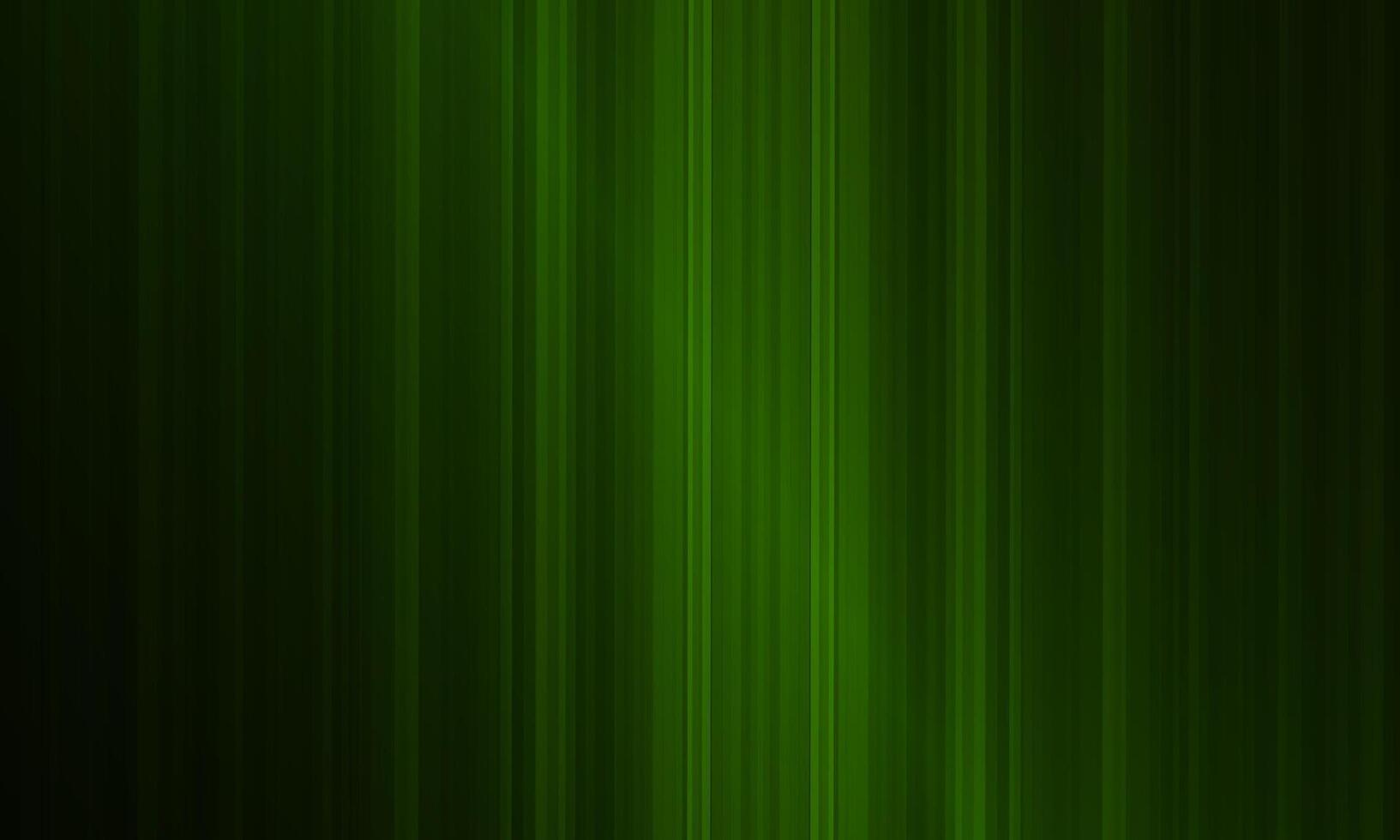 abstract green stripe vertical lines light on dark background. vector