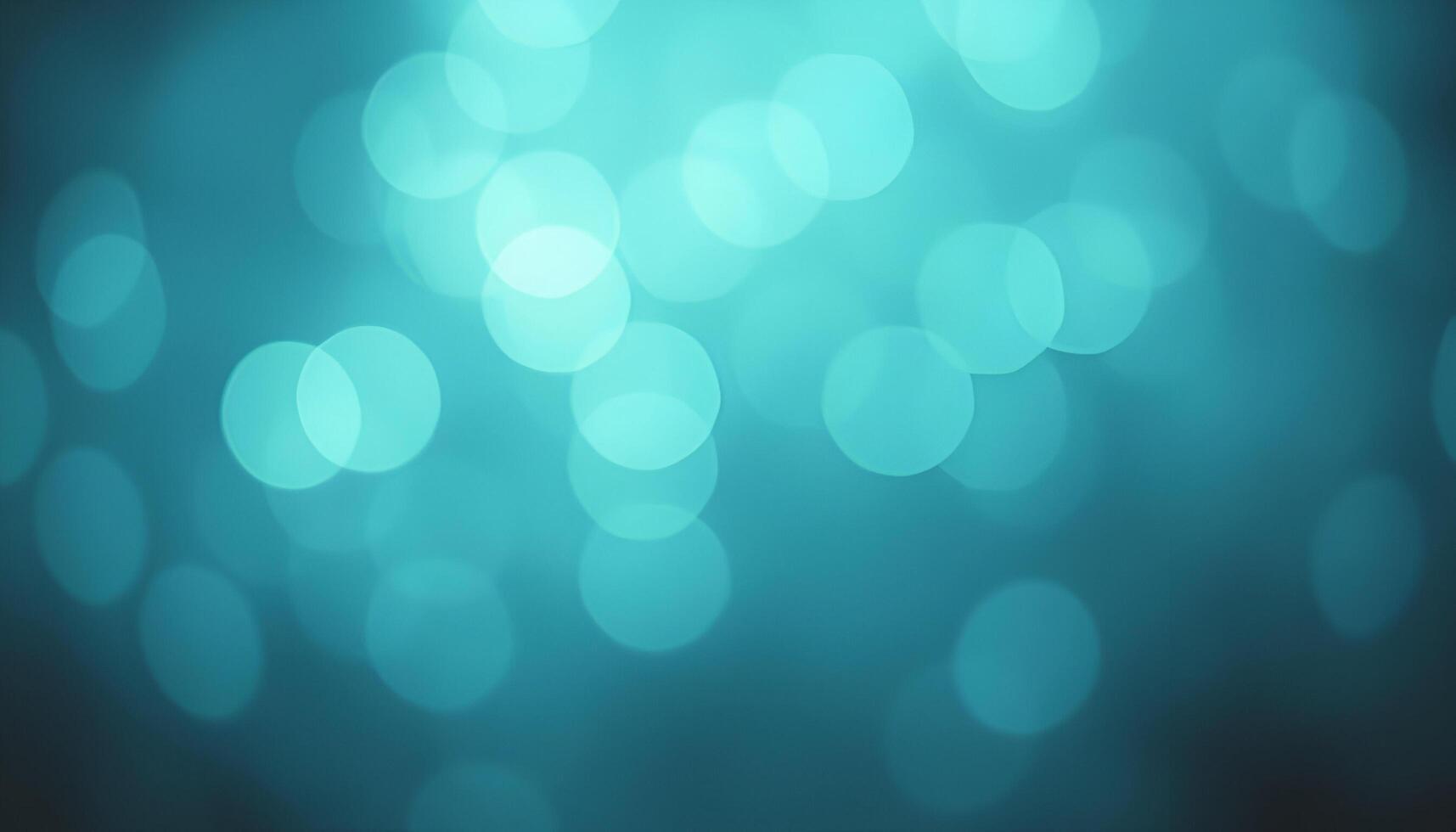 blue bokeh background with lights photo