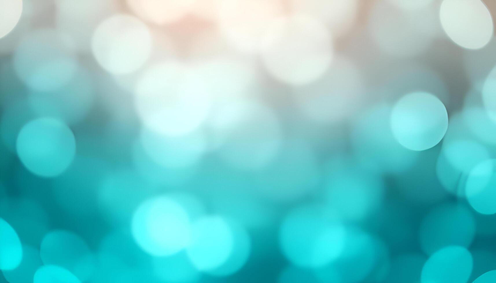 abstract blue bokeh background with light and dark circles photo