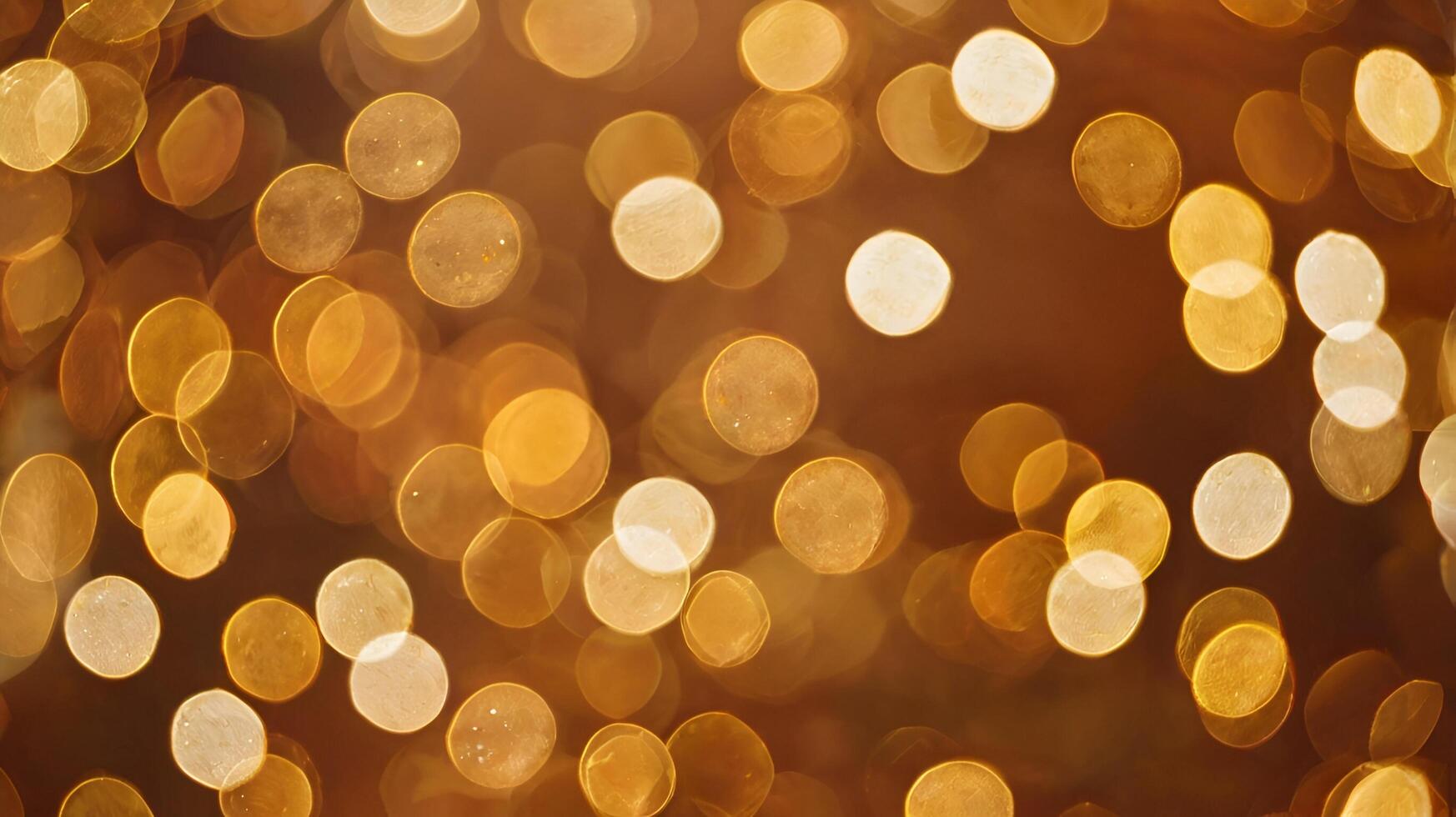 golden bokeh background photo