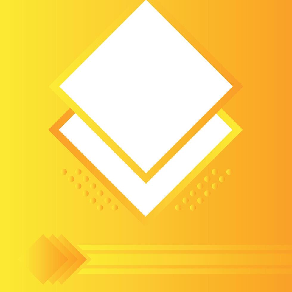 Yellow and orange unusual background with subtle rays of light vector