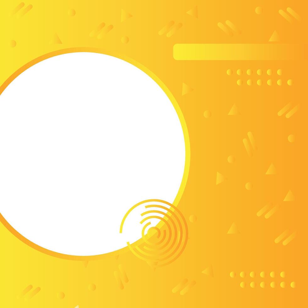 Orange abstract gradient background vector