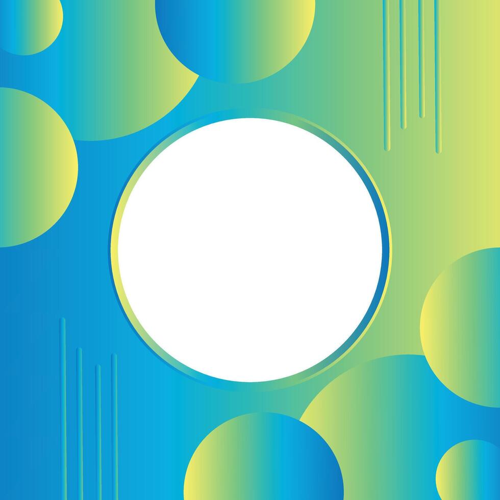 Abstract Background with White Circle Shapes vector