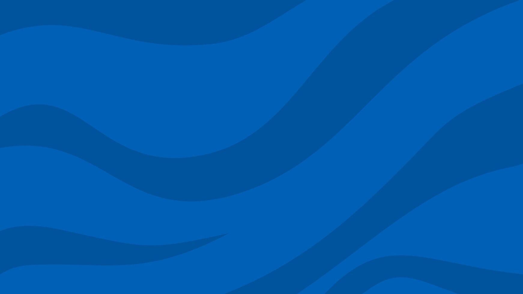 abstract wave blue background. Abstract blue color Background for desktop. Abstract curvy blue background. abstract blue wallpaper. vector