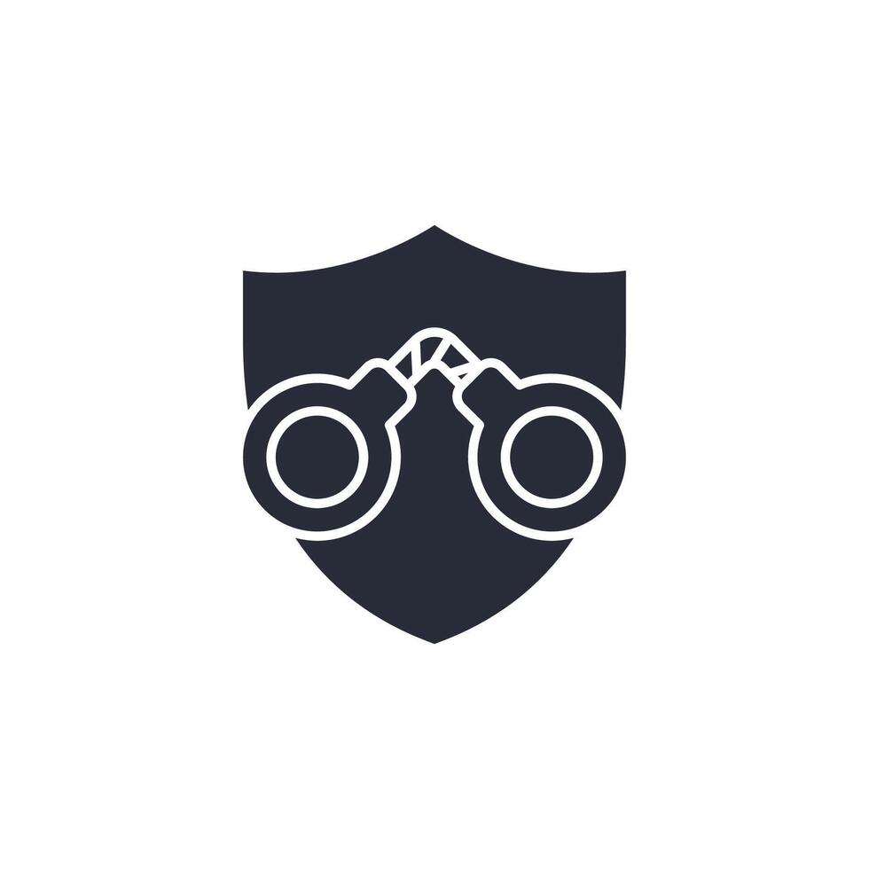 Kidnap icon illustration. Kidnap symbol isolated on white background vector
