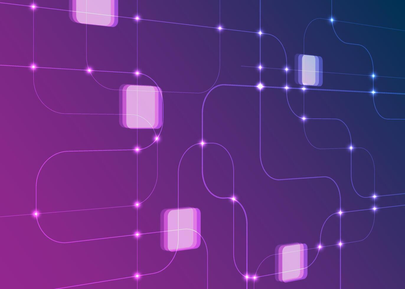 background with circuit, tech data, modern ai. Abstract banner. vector