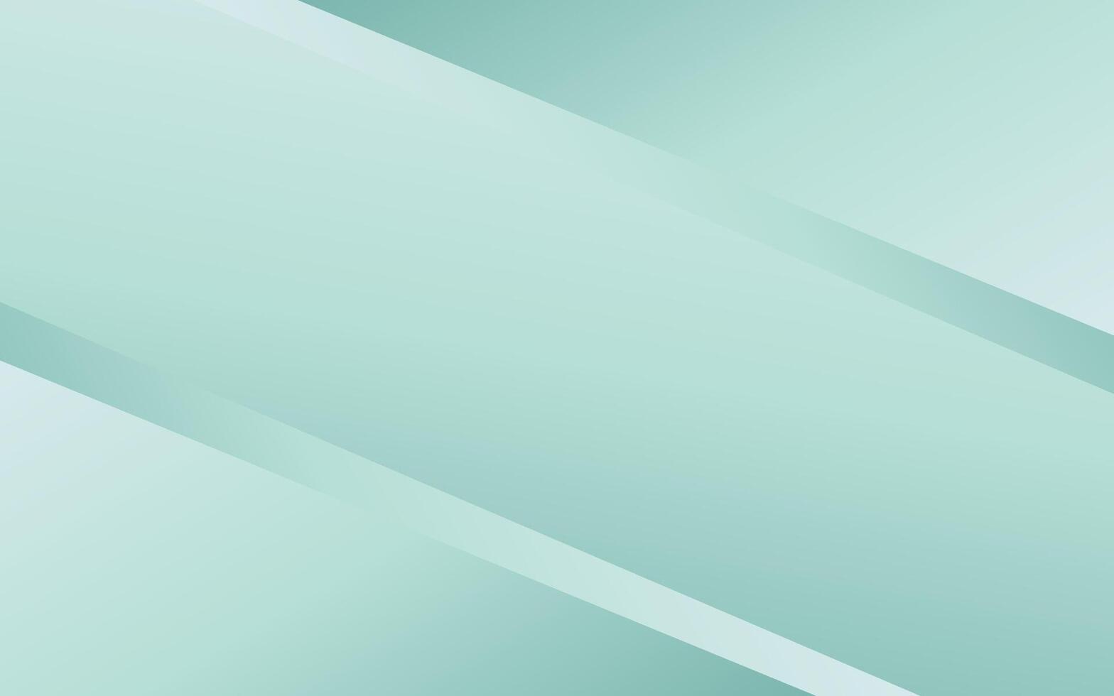 Minimal geometric background. Mint green elements with gradient. vector