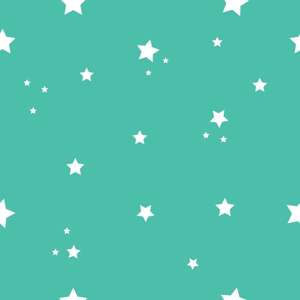 Seamless star pattern, endless texture background vector