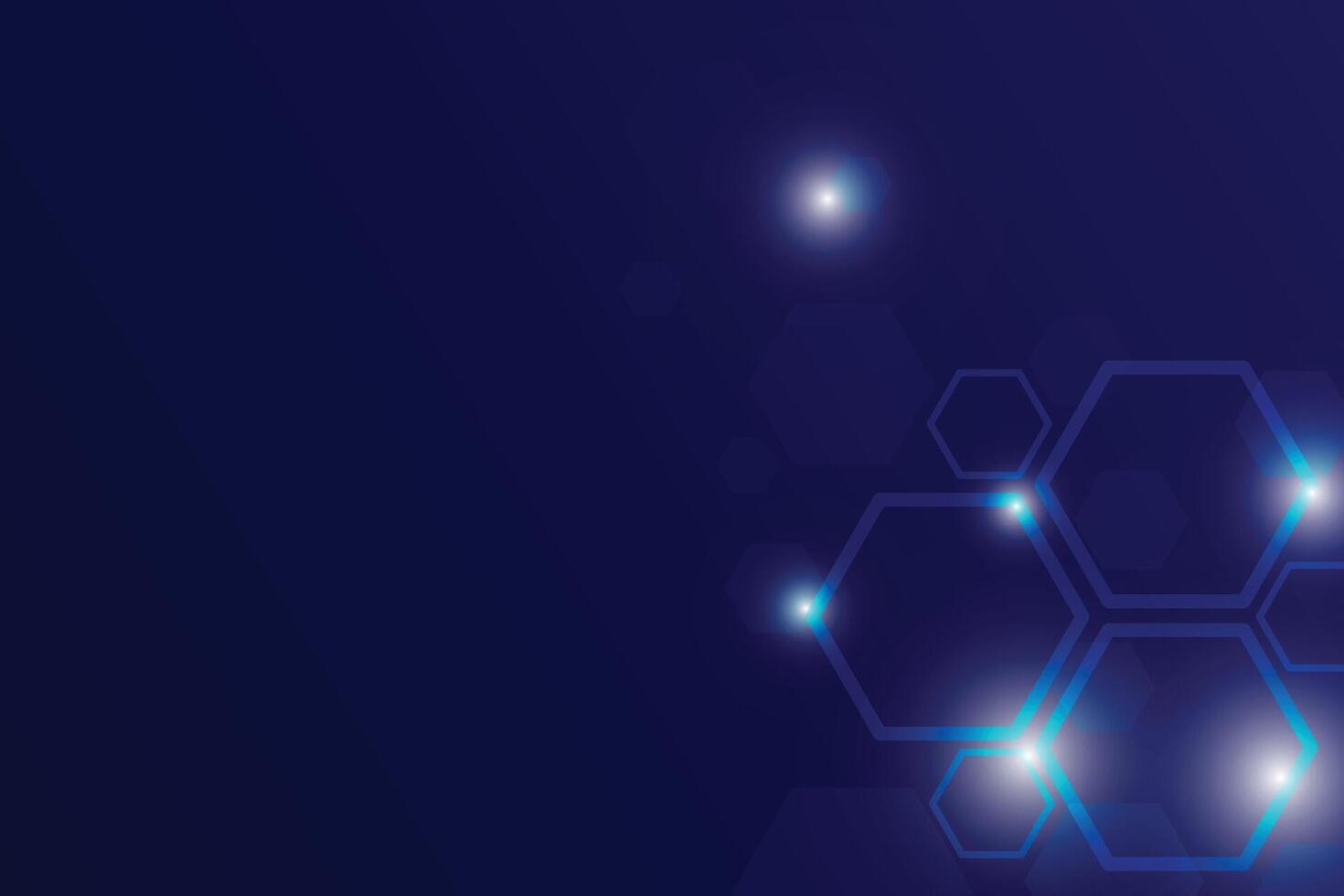 blue hexagonal background. Abstract background. Sport and trendy wallpaper concept. Technology geometric shapes. illustration. vector
