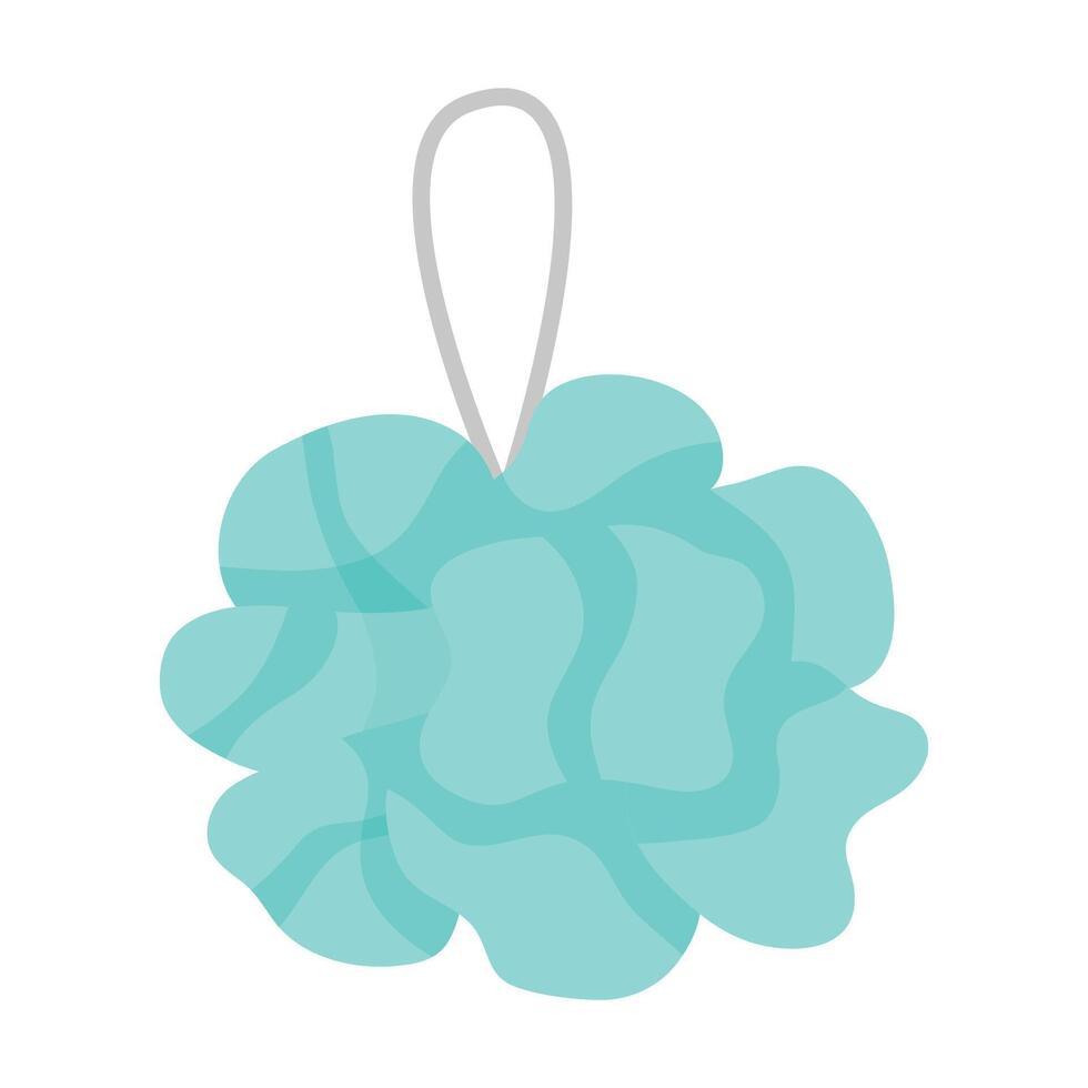 Washcloth For Body illustration on white background vector