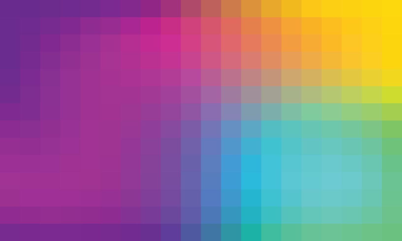 Abstract and colorful pixel background design vector