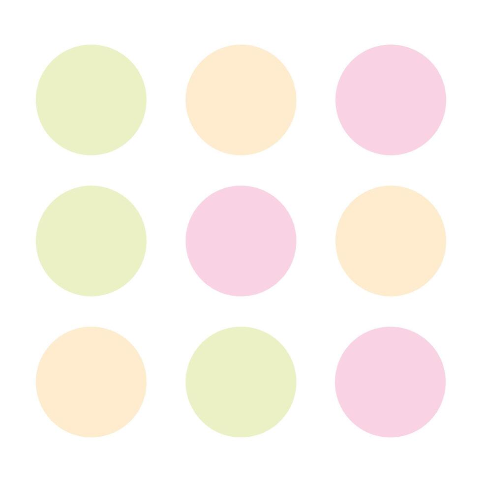 Abstract color palette banner stunning collection for your design vector