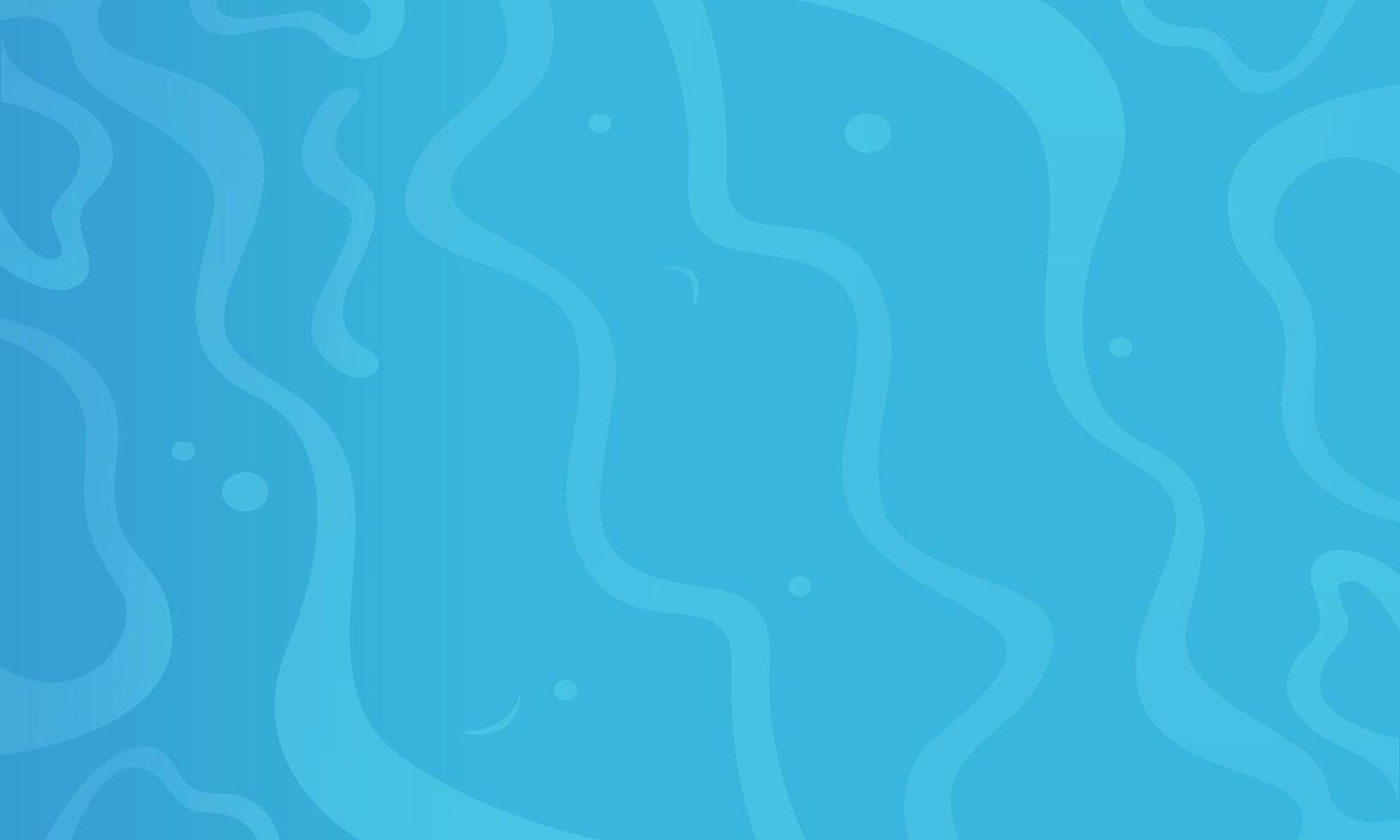 Blue water surface and slight waves Natural pattern abstract background vector