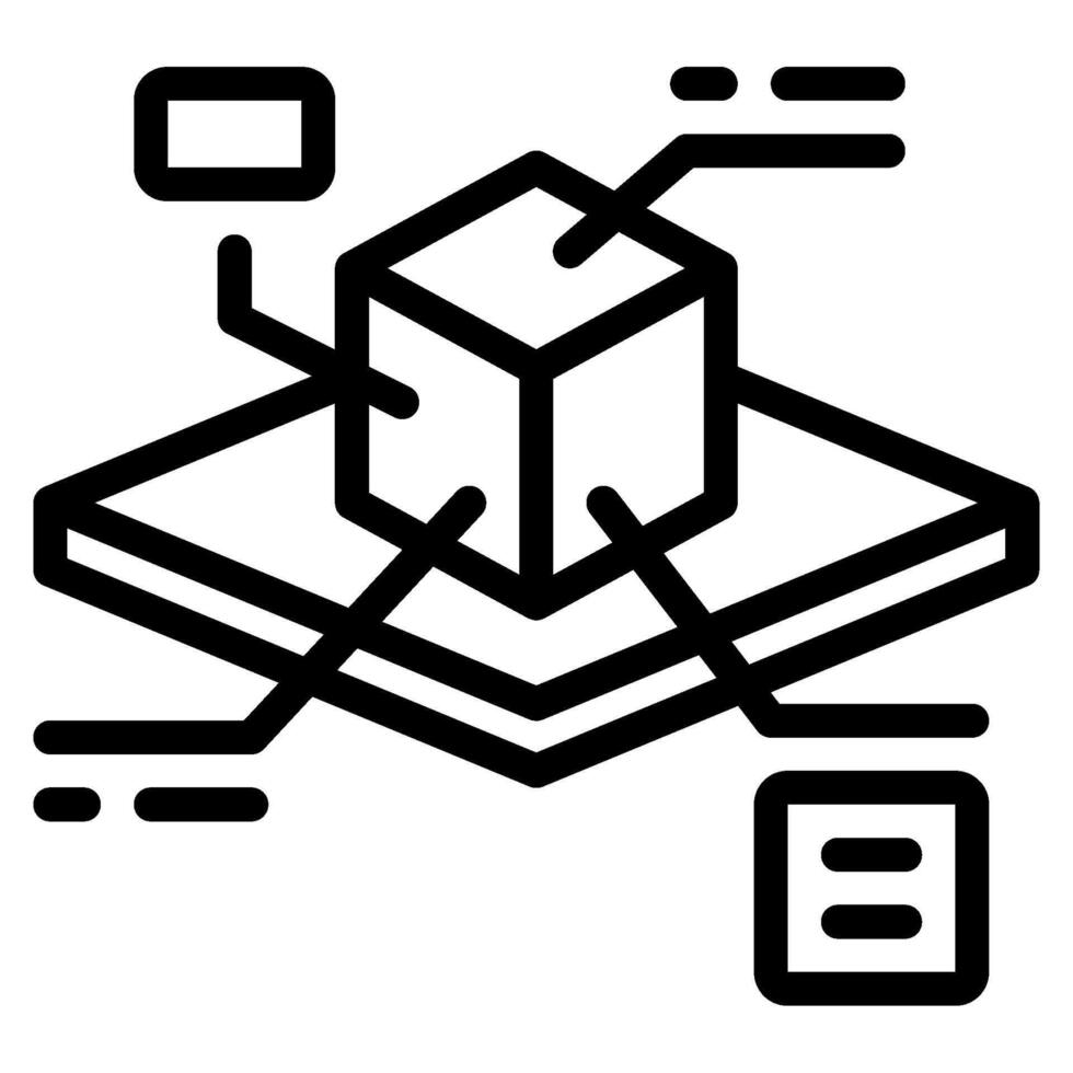 Augment Cyber punk icon illustration vector