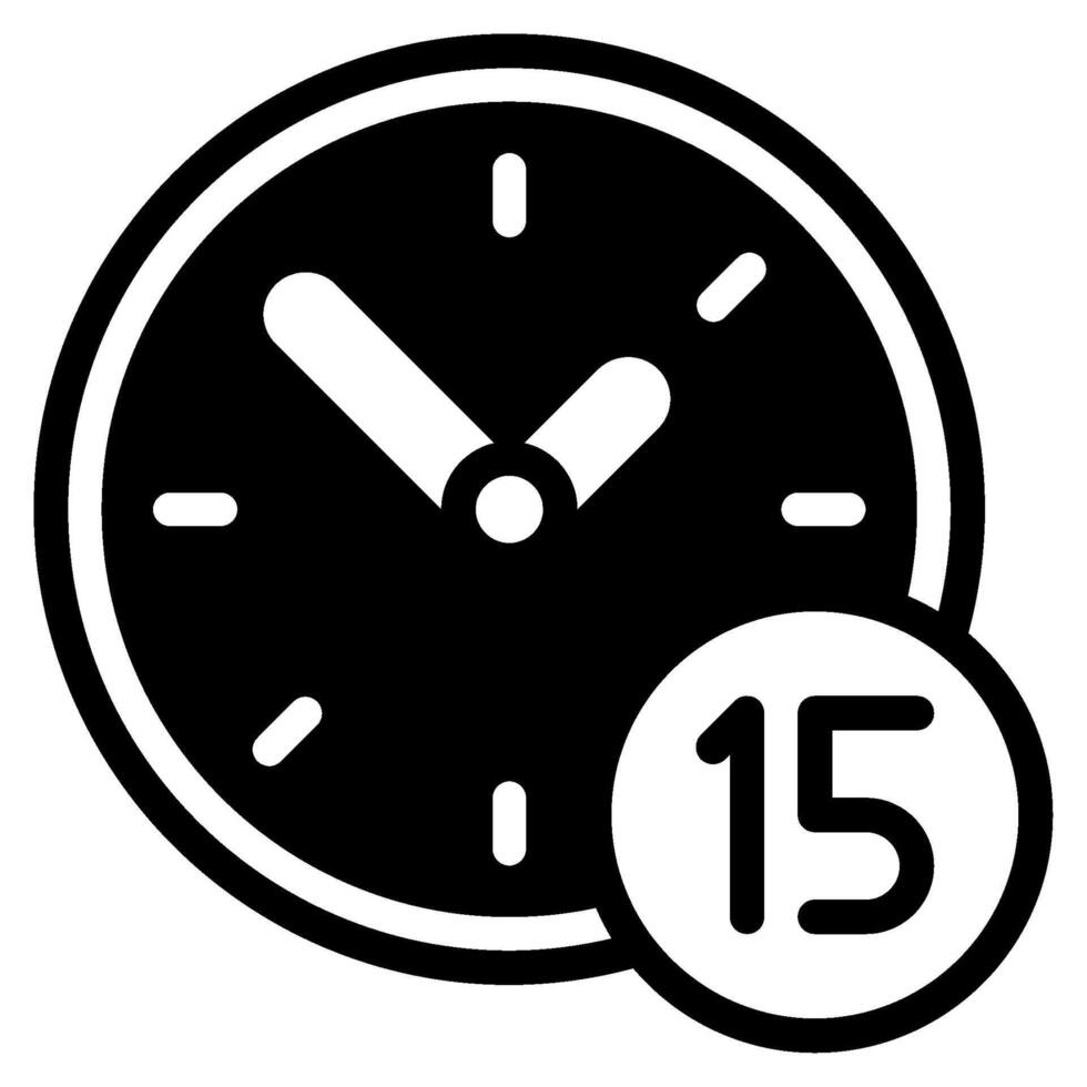 Minute Time and Date icon illustration vector