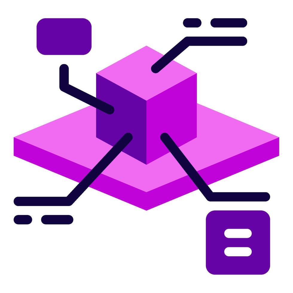 Augment Cyber punk icon illustration vector