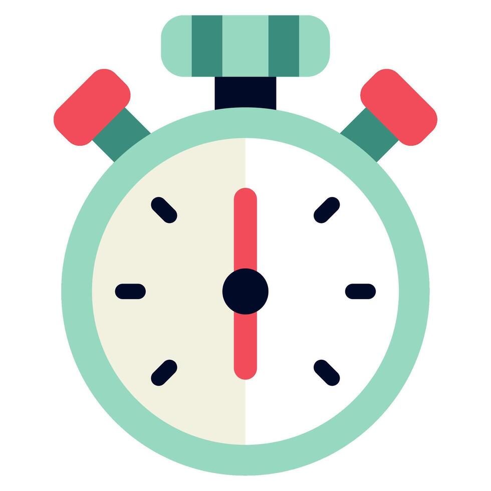 Timer Time and Date icon illustration vector