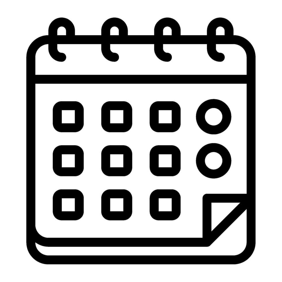Weekend Time and Date icon illustration vector