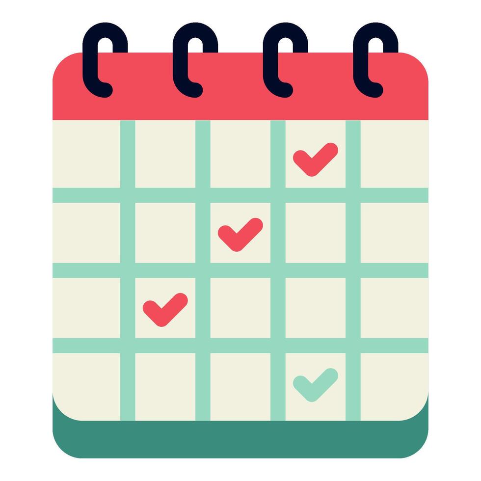 Timeline Time and Date icon illustration vector