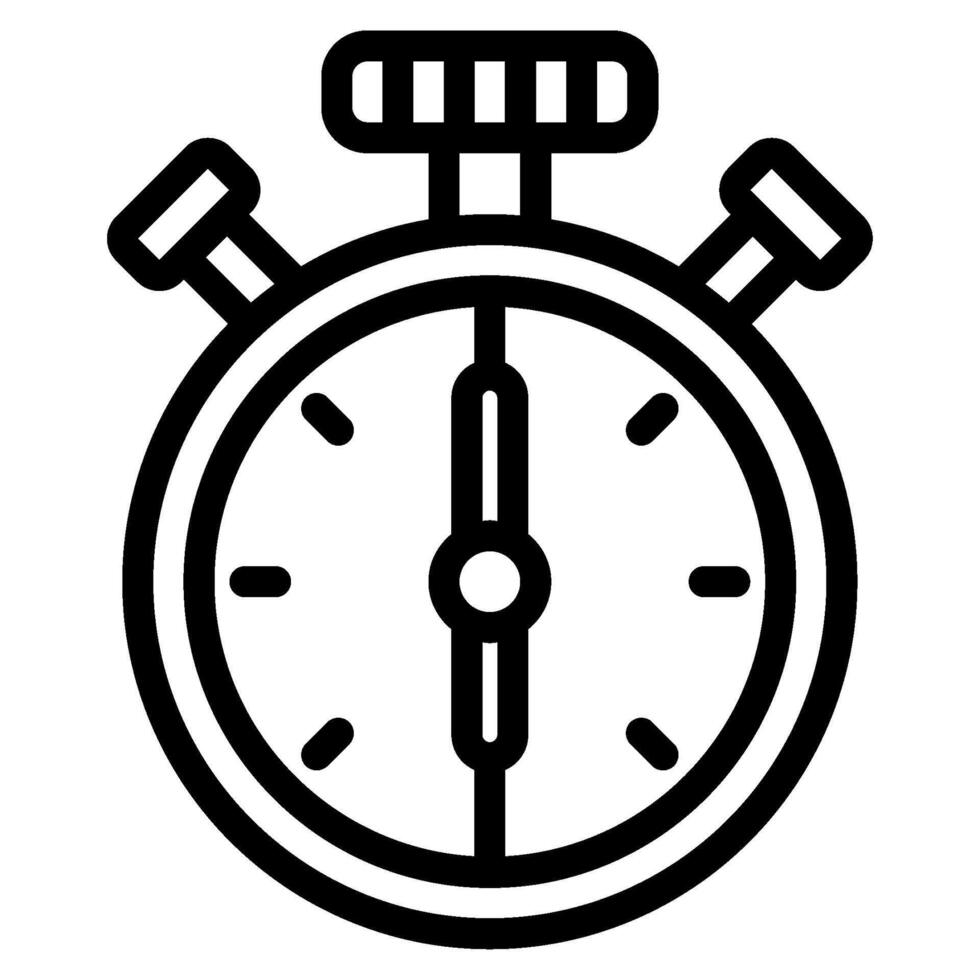 Timer Time and Date icon illustration vector