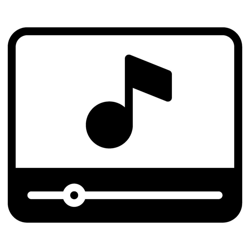 Audio digital marketing icon illustration vector