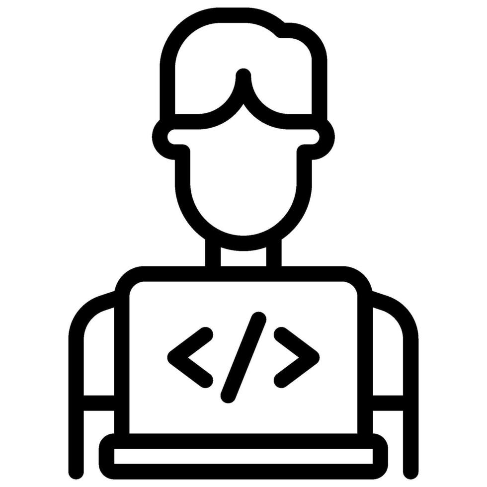 Architect avatar job icon illustration vector