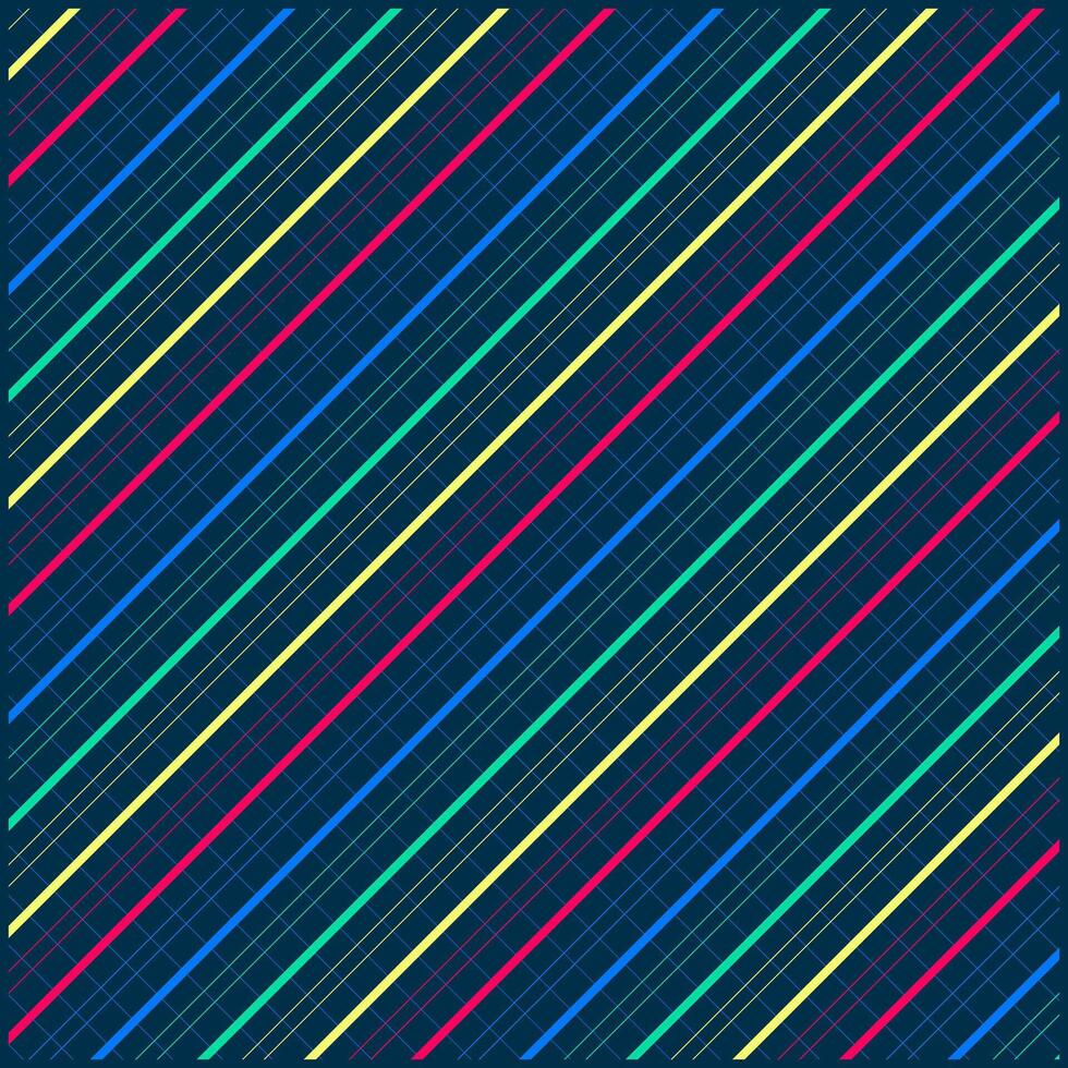 colorful rainbow pattern of multiple diagonal line vector