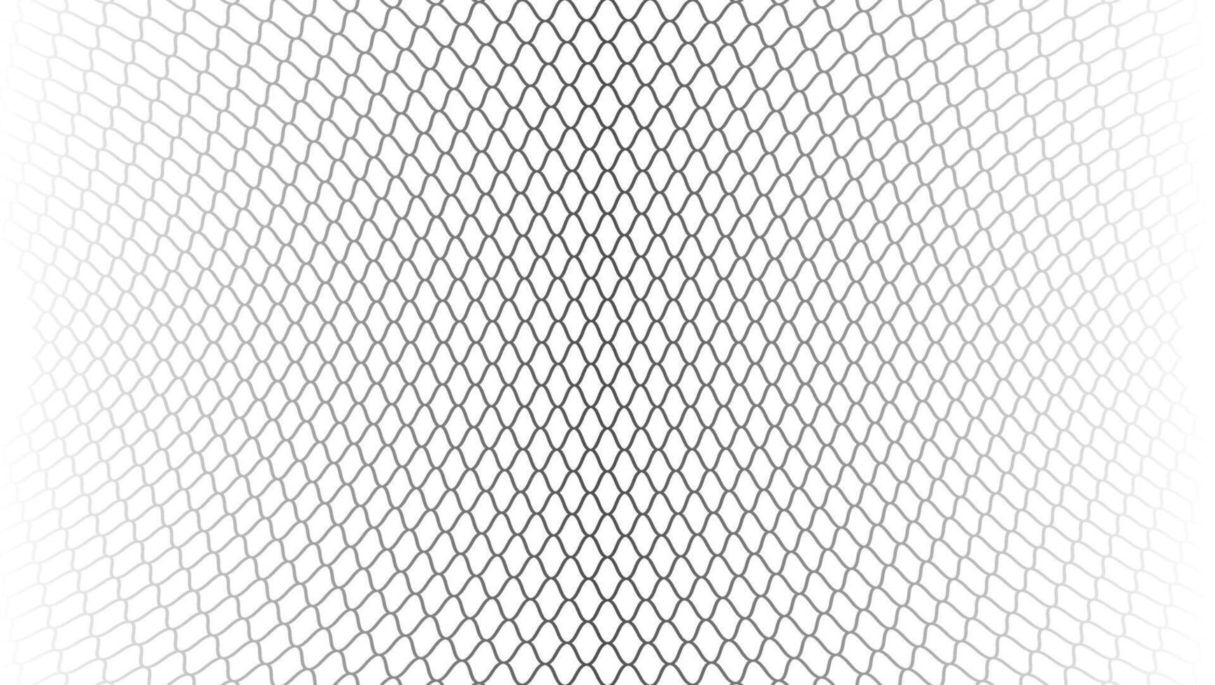 Curved net . Design for sportswear or equipment like soccer goals, volleyball nets, basketball hoops, hockey nets, and athletic gear. vector