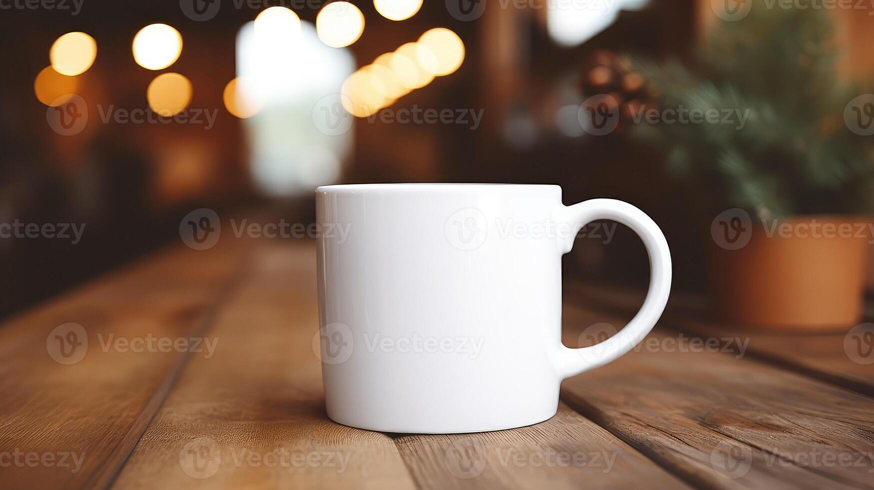 blank coffee mock up photo