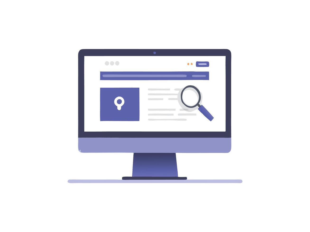 Online Search Engine Page vector