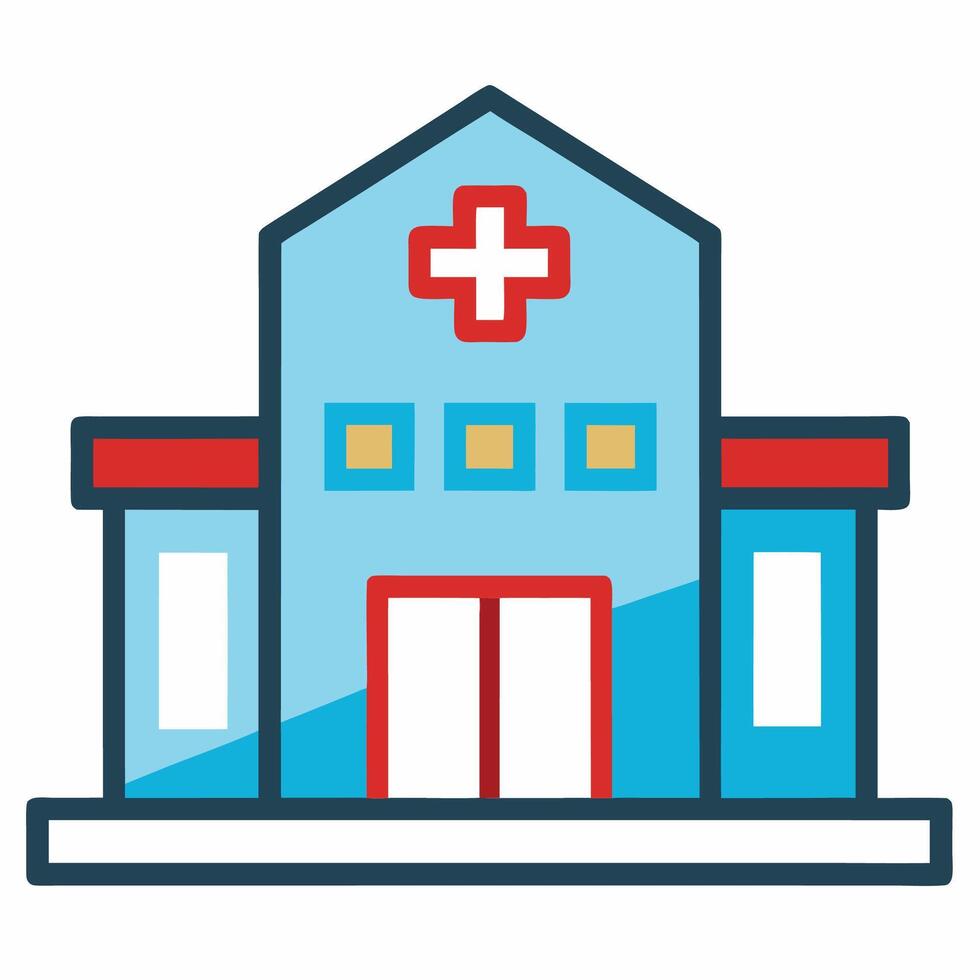 Hospital Icon Diagram vector