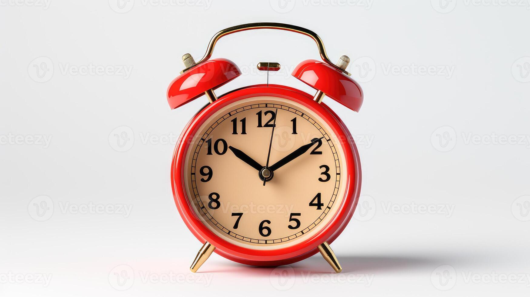 time alarm clock red photo