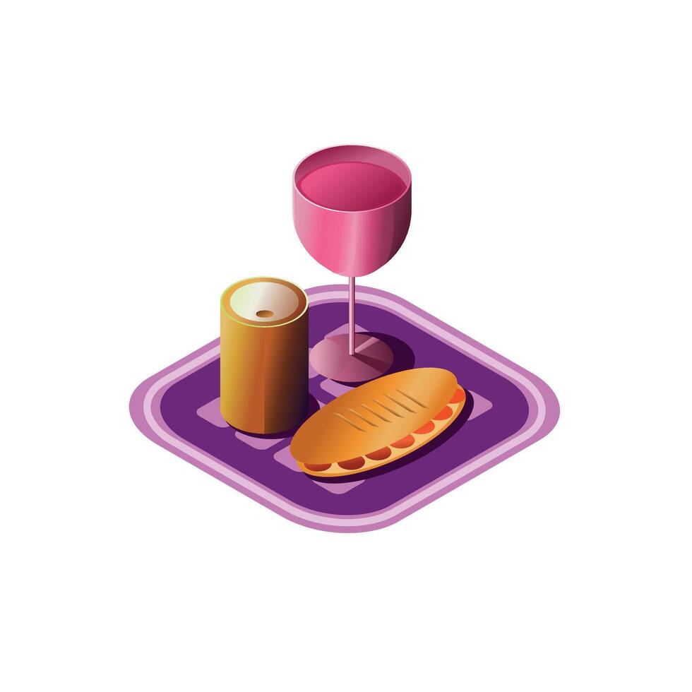 picnic of the week vector