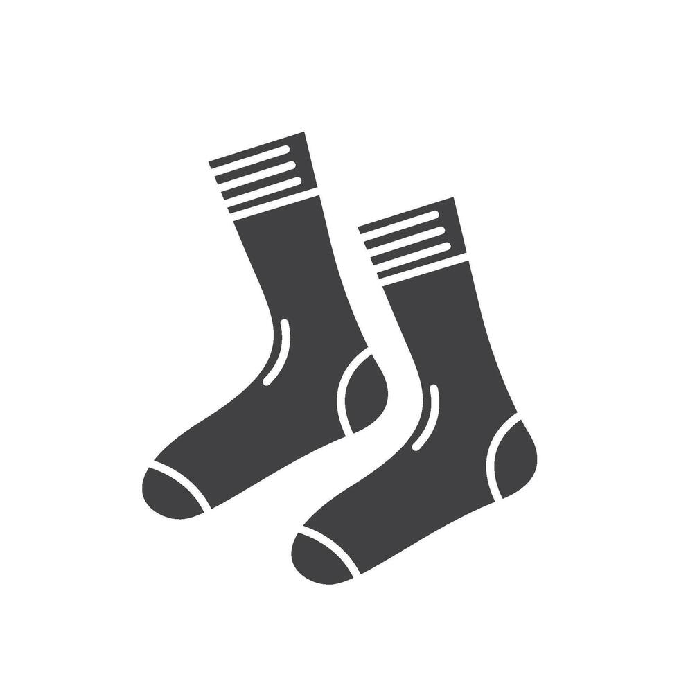 line socks icon element vector