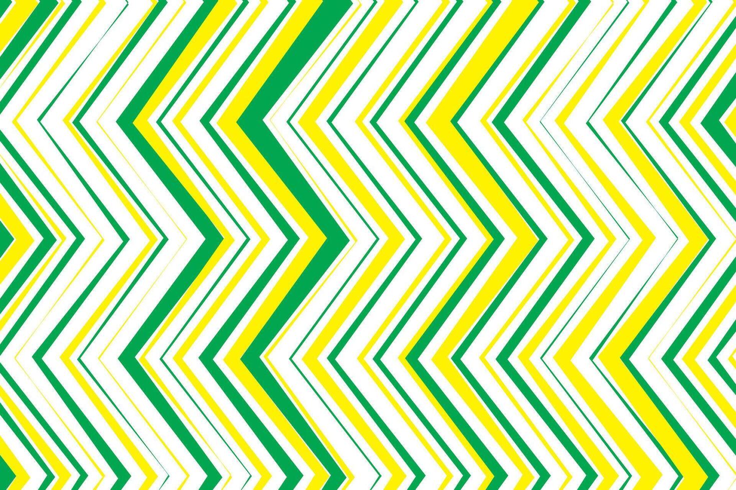 simple abstract green yellow color creative thin to thick zig zag line pattern perfect for background wallpaper a colorful wall with a yellow and green pattern in the center vector