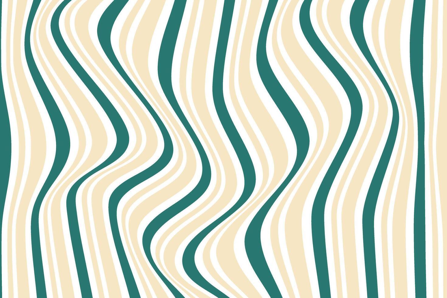 simple abstract baroque green cream color vertical line way distort pattern a green and blue striped background with a green striped pattern in the middle vector