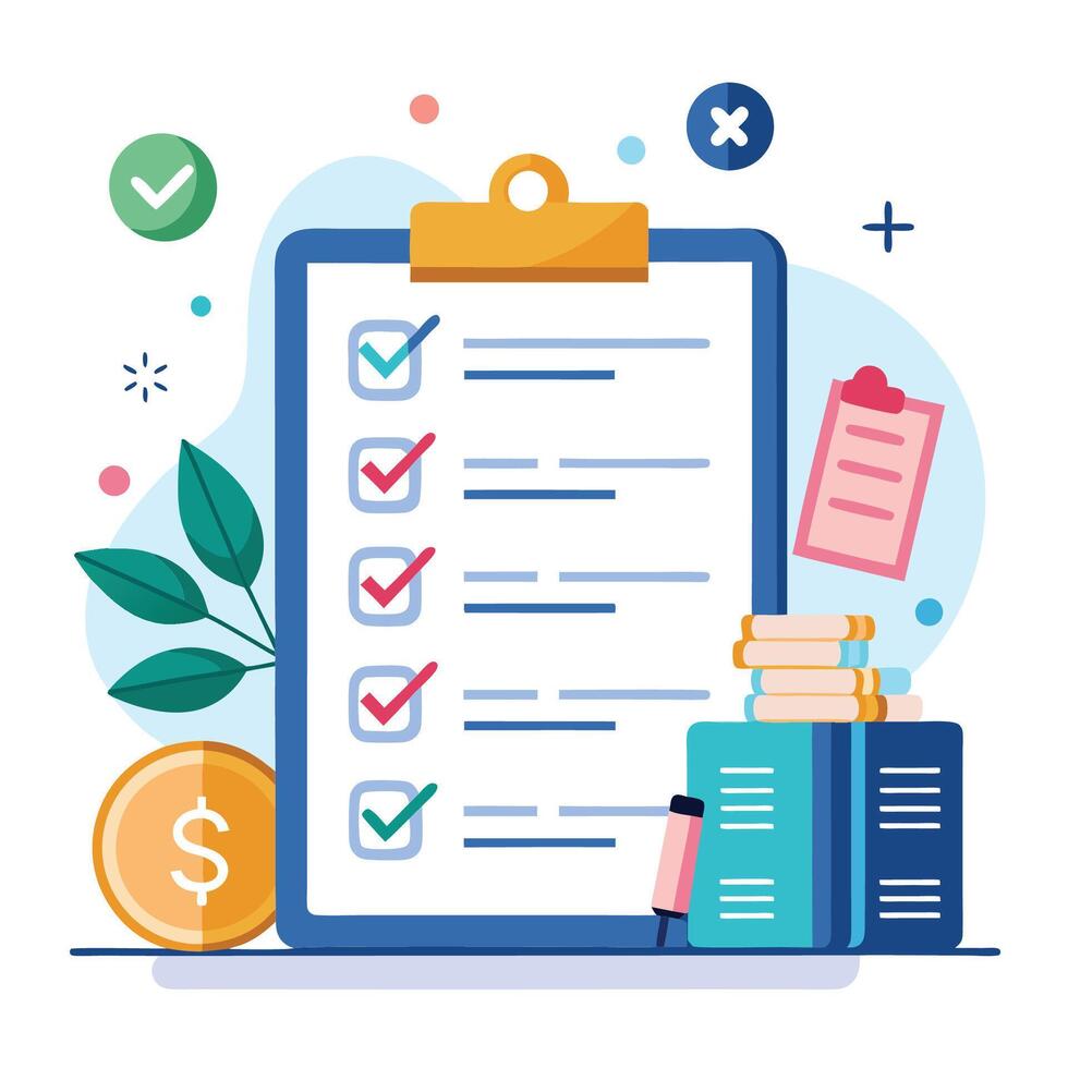 Personal Finance and Savings Management Design vector