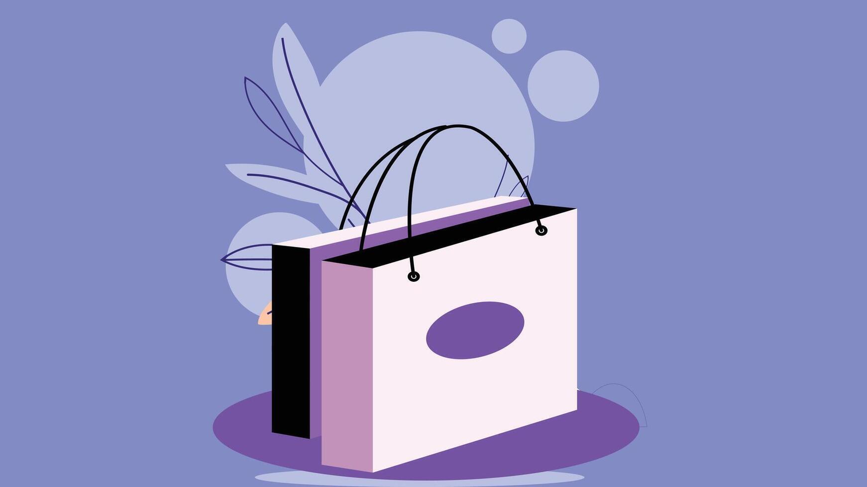 Shopping sale business isolated concept design illustration vector