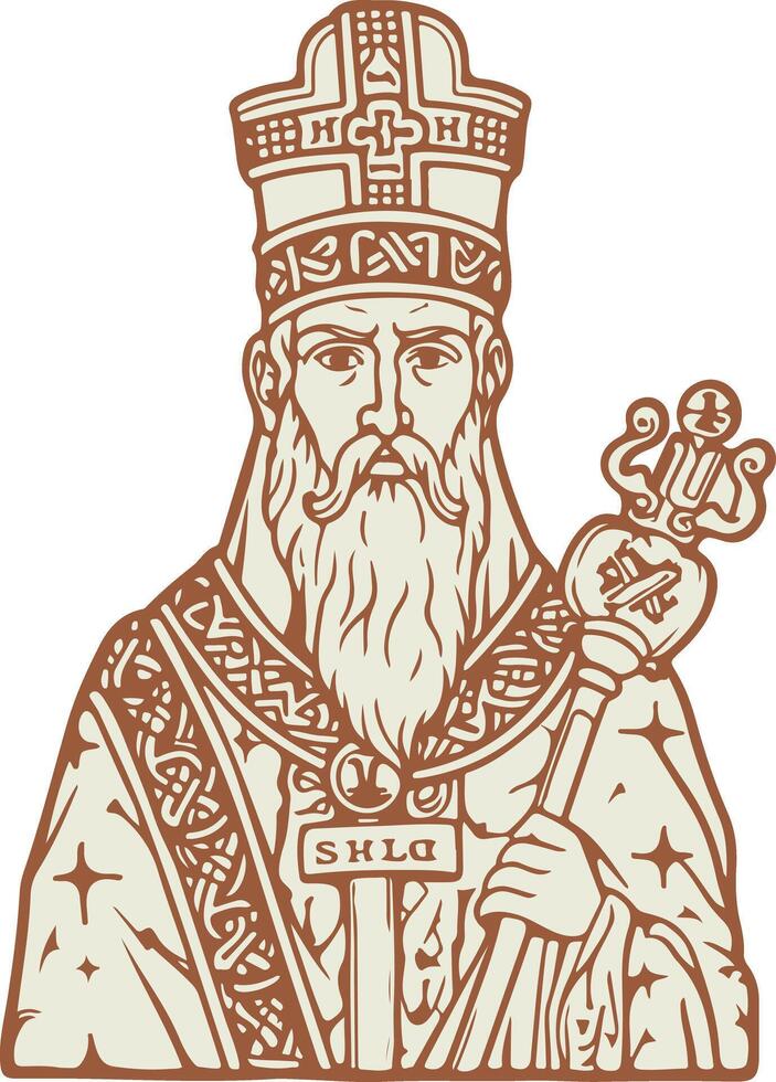 Saint Nicholas Day vector