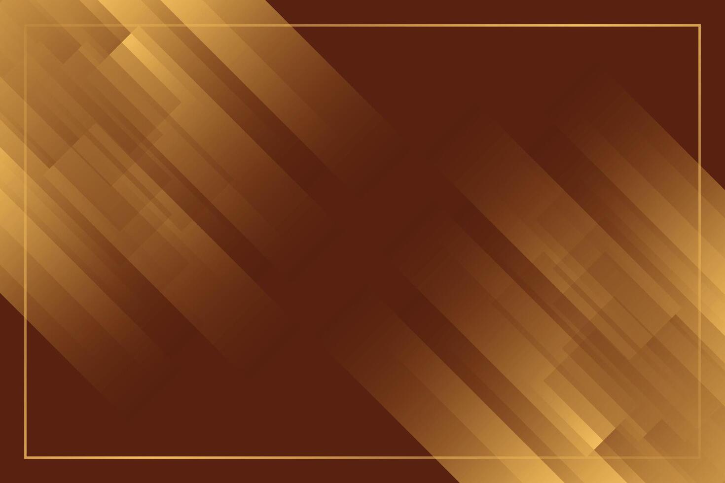 Abstract design with geometric shapes, trendy orange gradient background vector