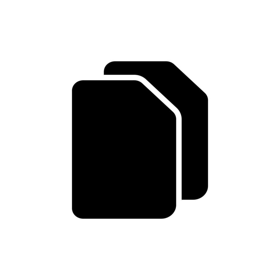 document icon simple design ui vector