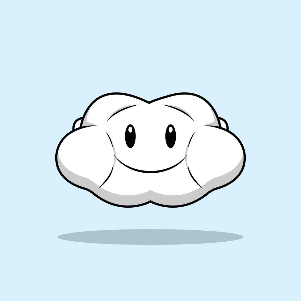 Gloomy Cloud Game vector