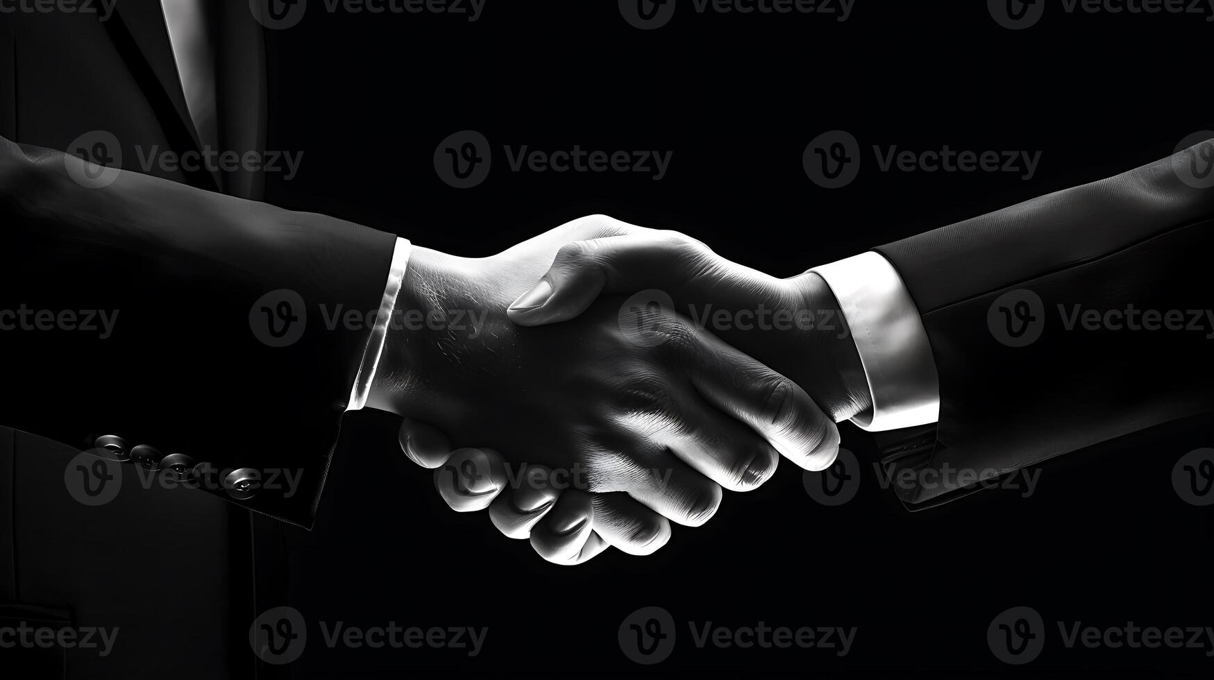 Business men hand shake photo