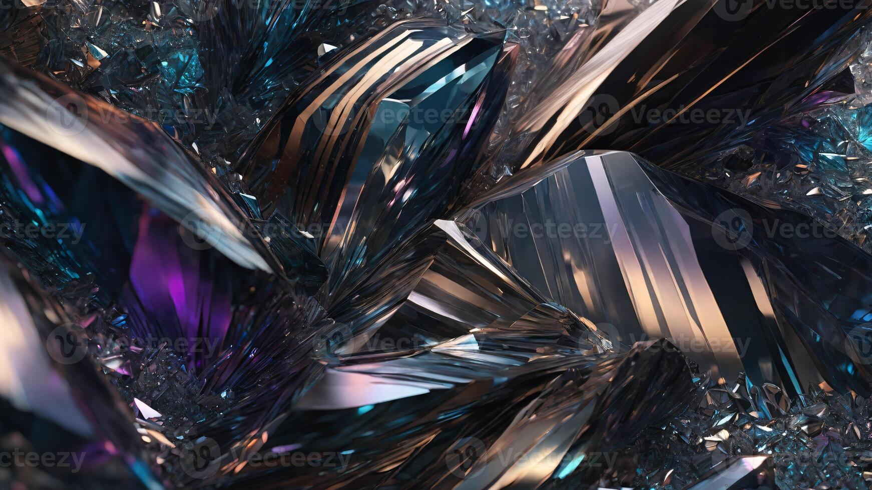 Abstract futuristic mysterious energy ore background. photo