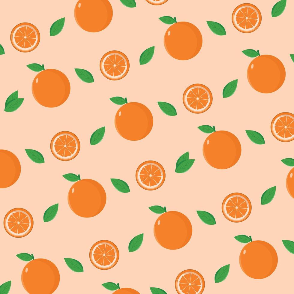 Orange wrapping paper concept for printing. vector