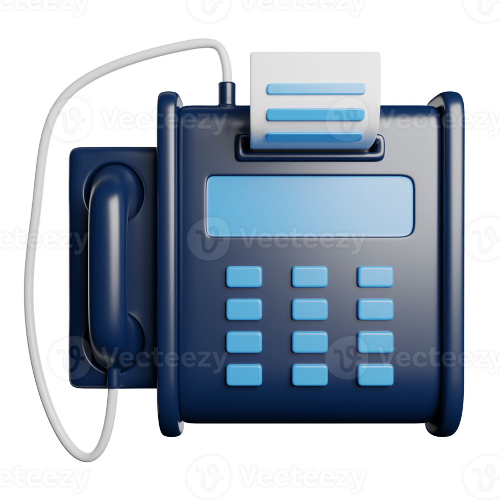 Fax Machine Print png