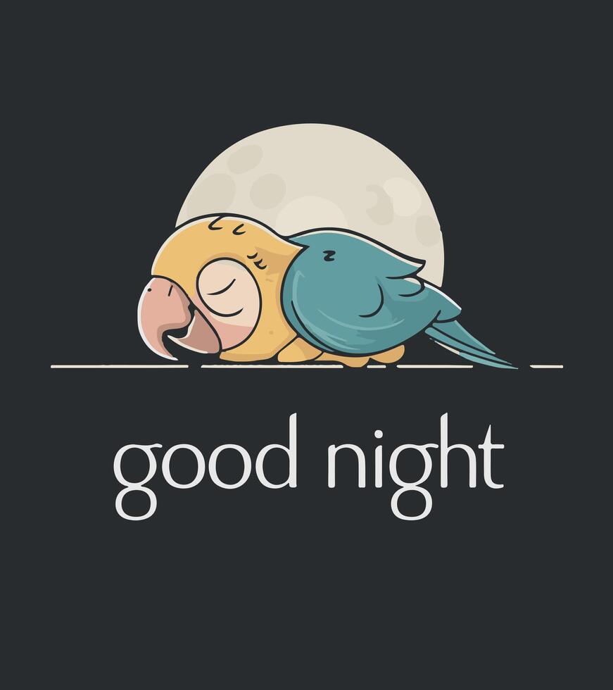 a picture of a bird and a bird on a black background vector