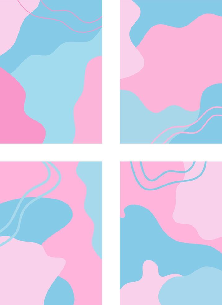 Cotton Candy Clouds vector